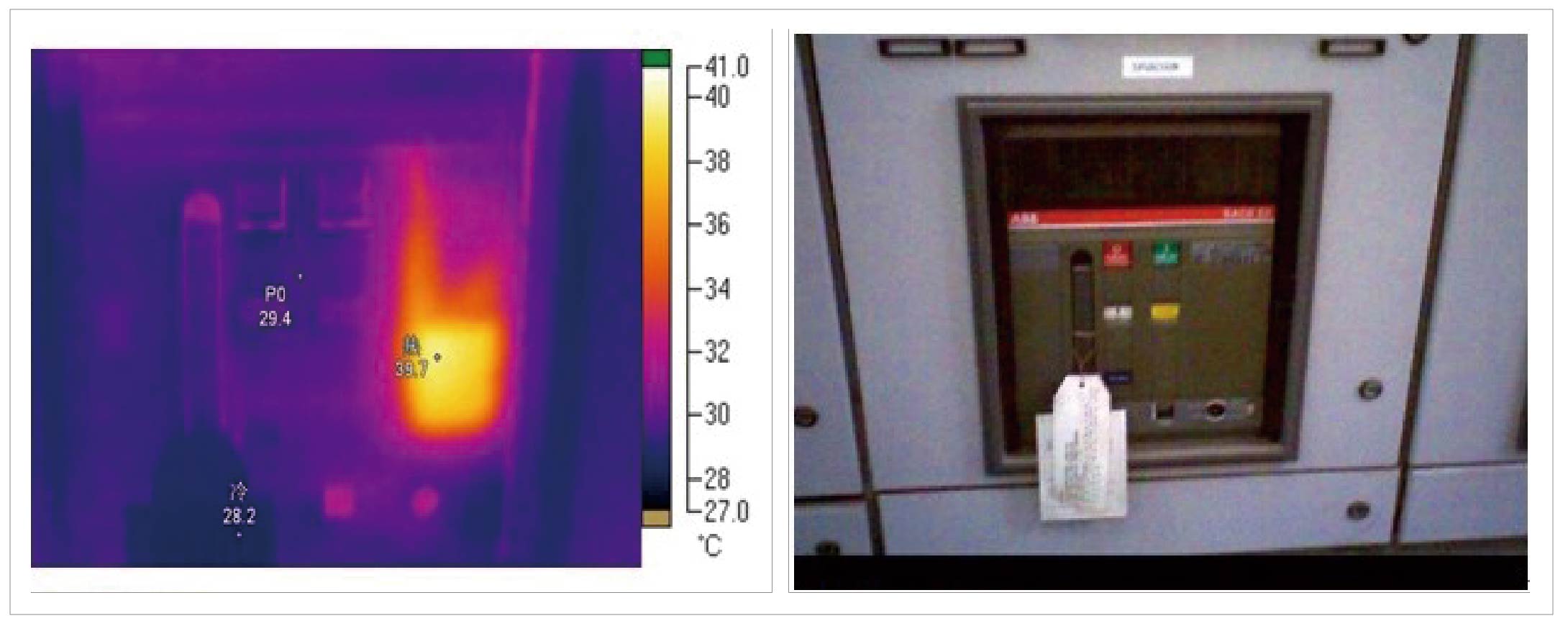 ACB框架断路器红外热成像检测