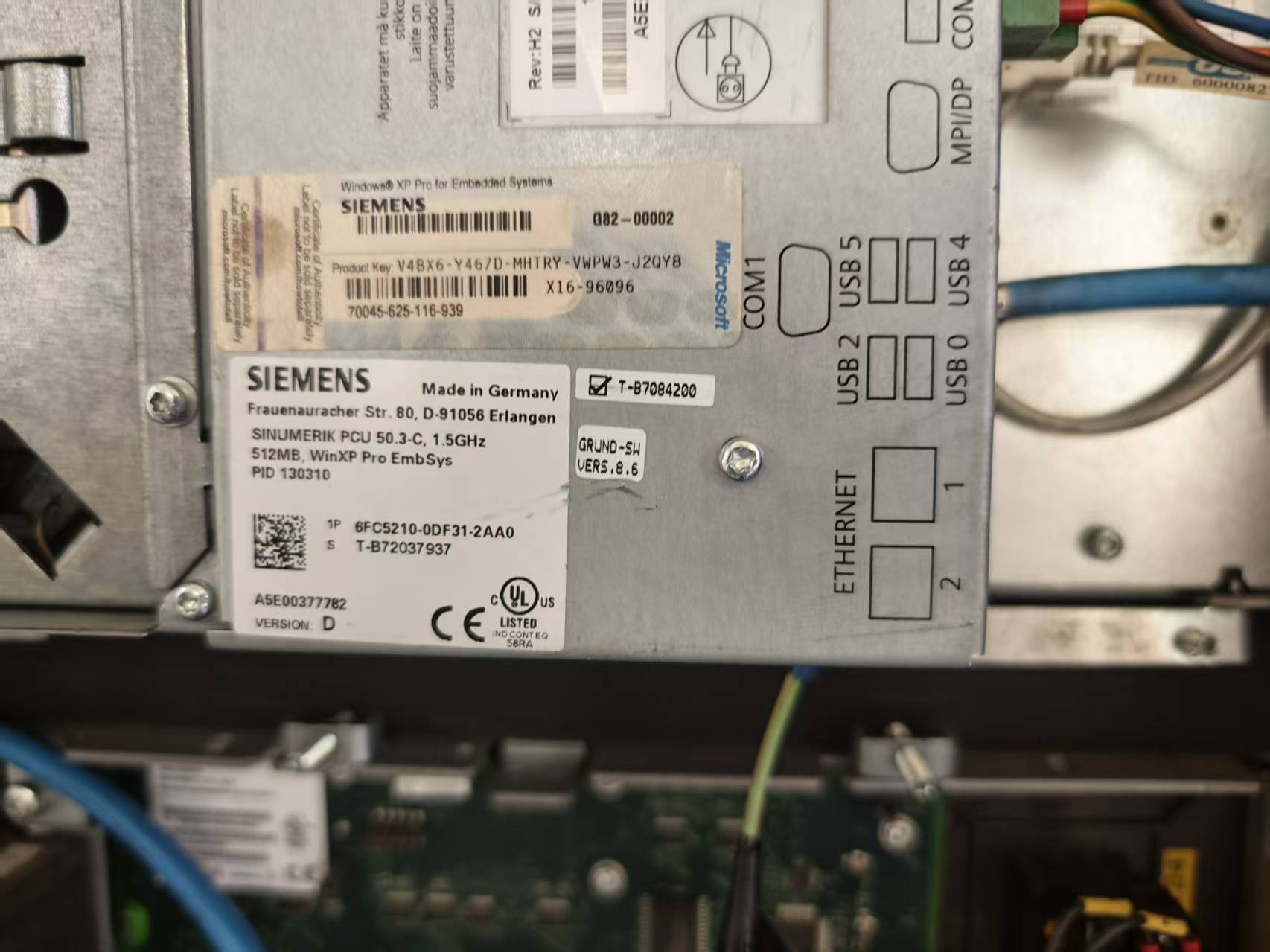 PCU50系统840D采集方法 PCU50系统840D采集方法