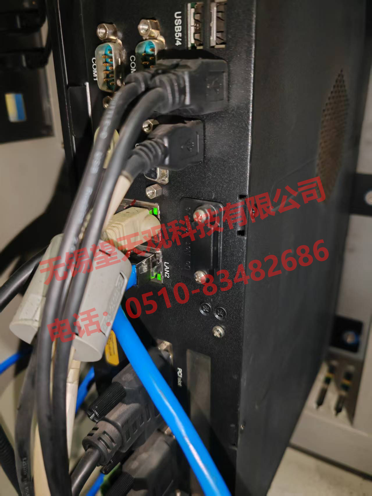 赫克机床数据采集物理网口在LAN2位置 赫克机床数据采集物理网口在LAN2位置